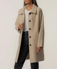 Kut Blythe Long Sweater Jacket-Oatmeal