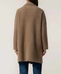 Kut Blythe Long Sweater Jacket - Tan