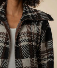 Kut Rue Zip Up Sweater Knit Jacket