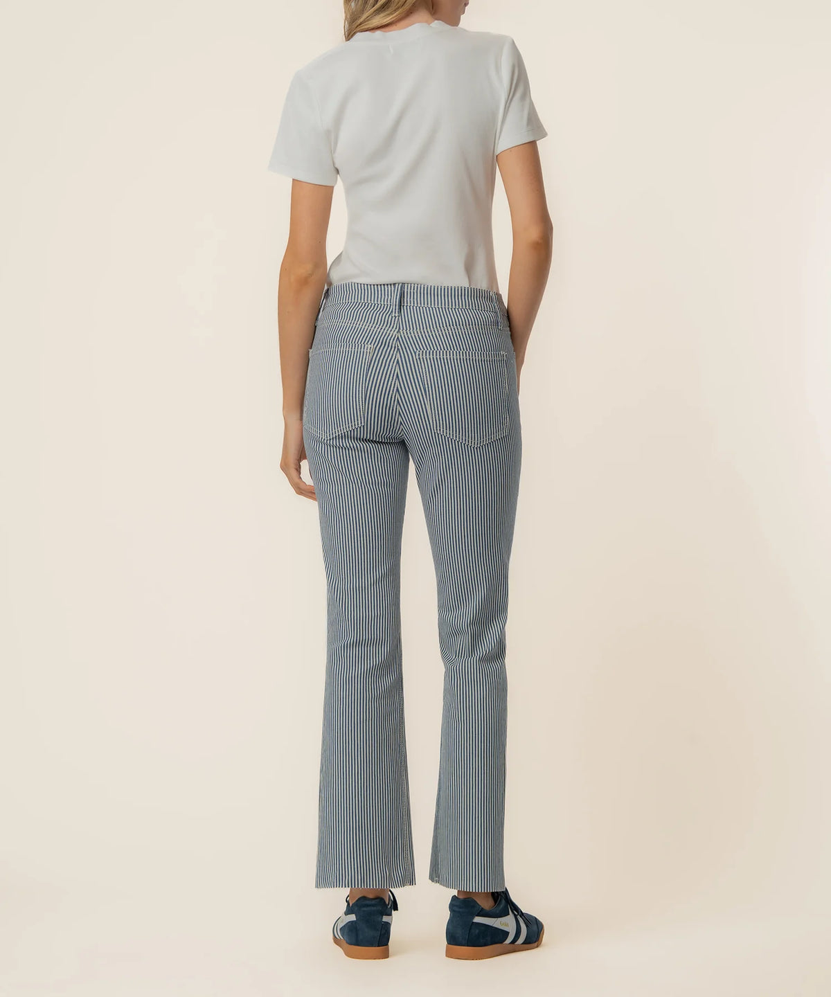 Kut Kelsey High Rise Ankle Flare Jean