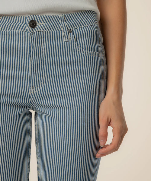 Kut Kelsey High Rise Ankle Flare Jean