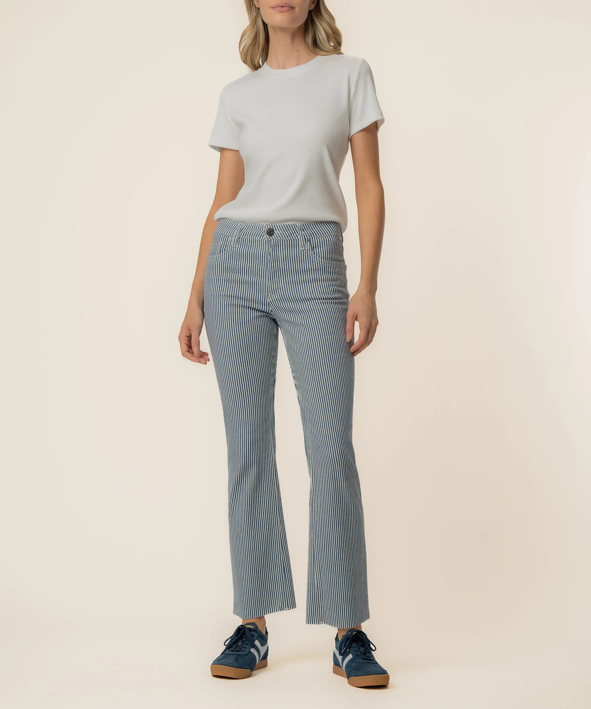 Kut Kelsey High Rise Ankle Flare Jean