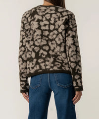 Kut Sadie Animal Print Cardigan