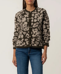 Kut Sadie Animal Print Cardigan
