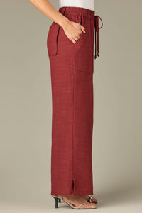 31/26" SKYRISE WIDE LEG W/ V-YOKE, SIDE SLITS & SELF TIE