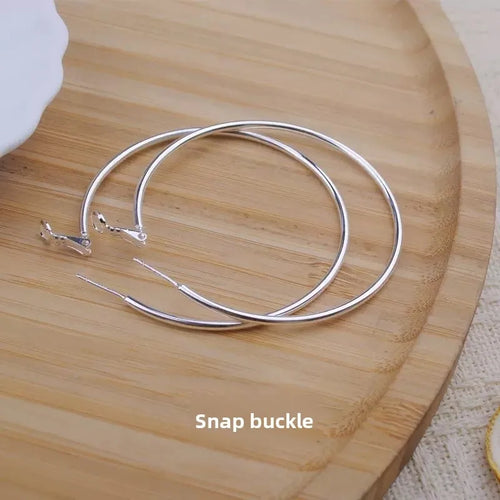 Thin Hoop Earrings
