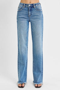 Tummy Control Straight Jeans