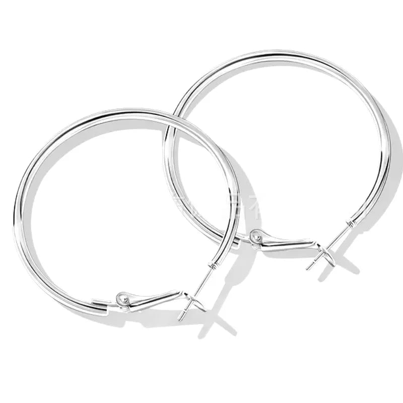 Thin Hoop Earrings
