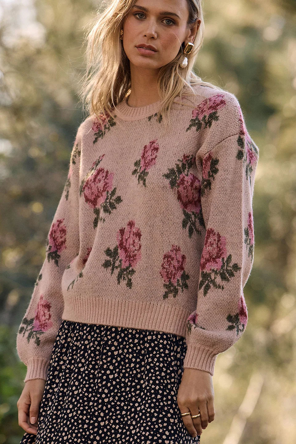 Vincent Rose Sweater