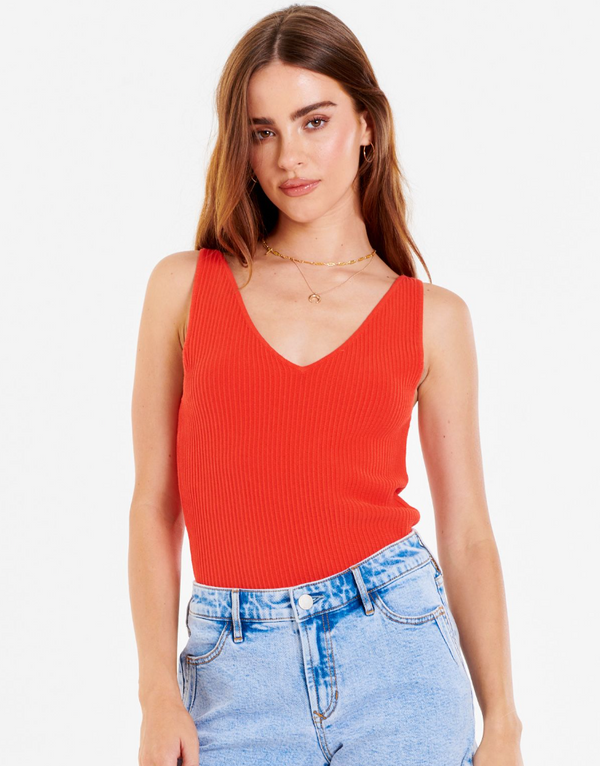 AL Noa Double V Ribbed Tank