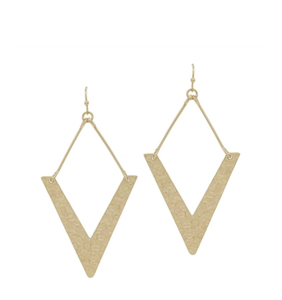 WH Double V Earring
