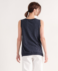 W+M V-Neck Slub Tank