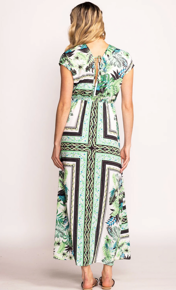 PM Tropical Annie Dress-Green