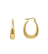 JEN Huggie Earring Oval