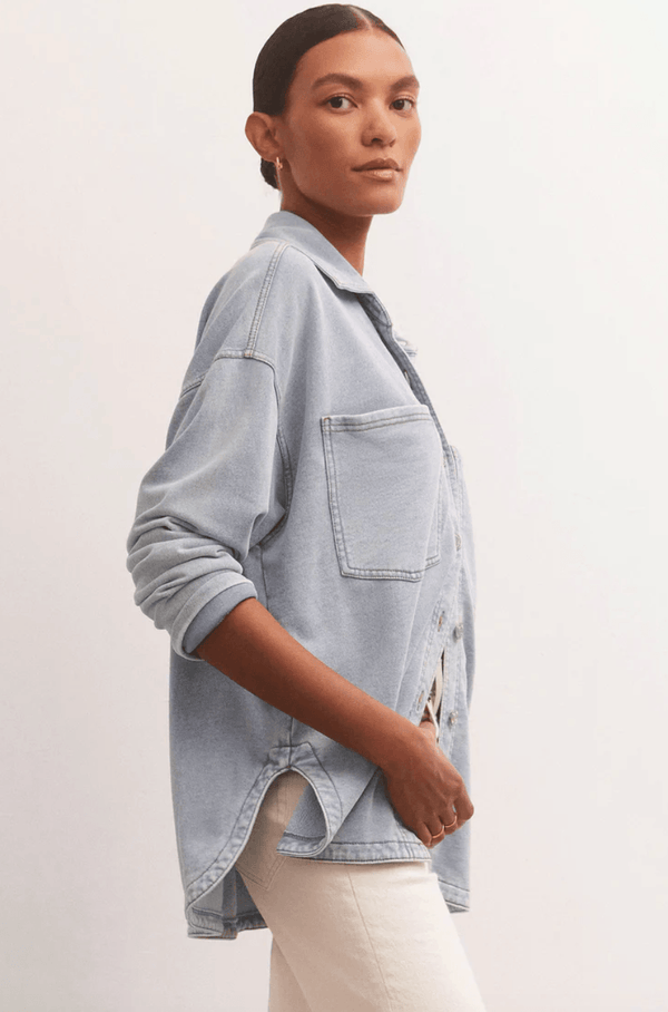 ZSup All Day Knit Denim Jacket