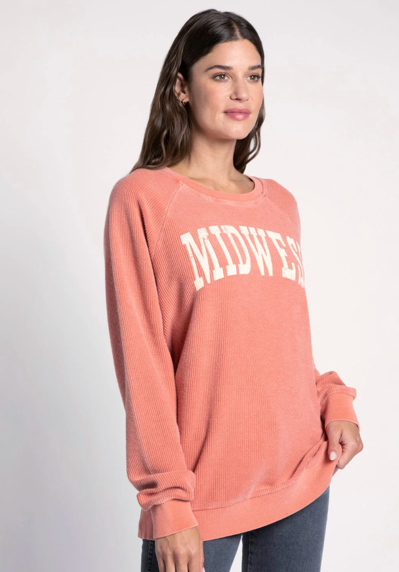 T&S Midwest Sweatshirt-Cinnamon