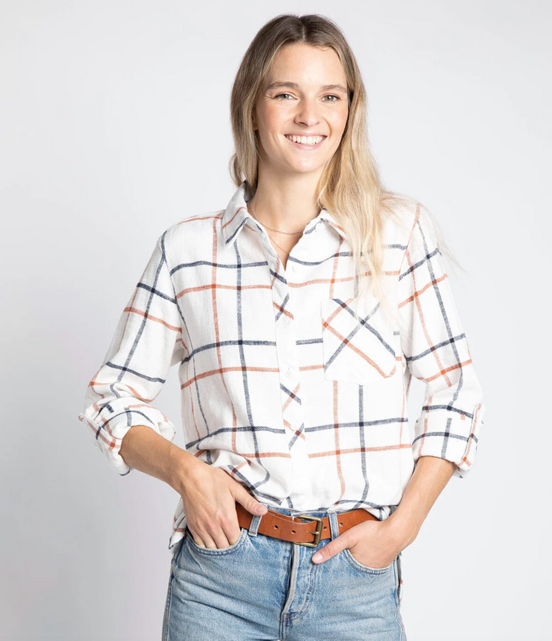 T&S Large Plaid Buttonup