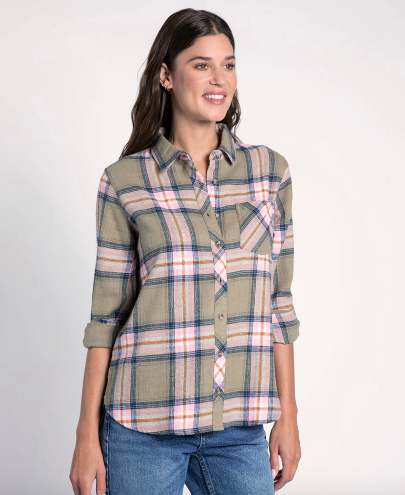 T&S Emberly Plaid-Sage