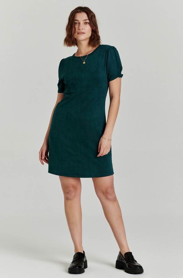 AL Faux Suede Dress