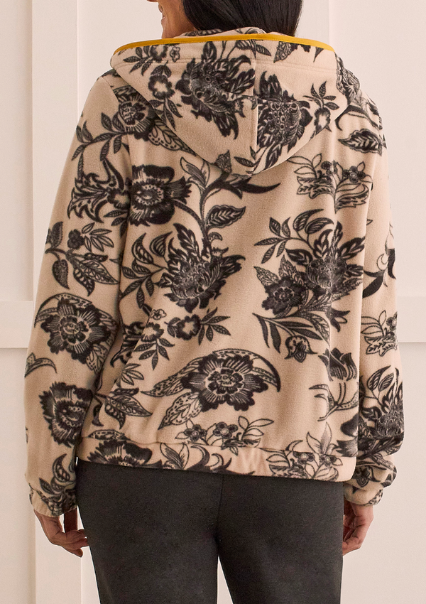 TRBL Zip up Floral Jacket