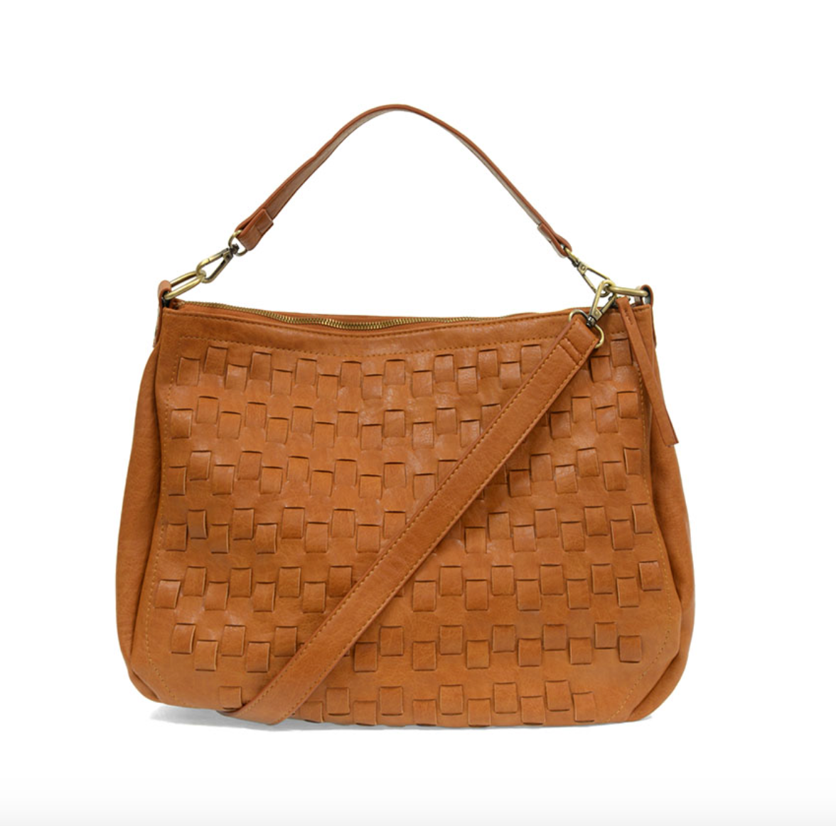 Slouchy Woven Look Clutch