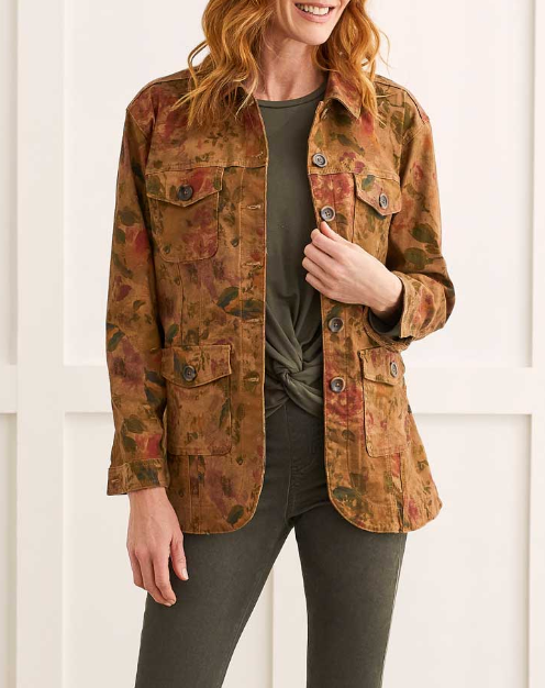 TRBL Floral Jacket w/Belt