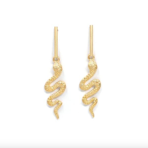 JEN Snake Drop Stud