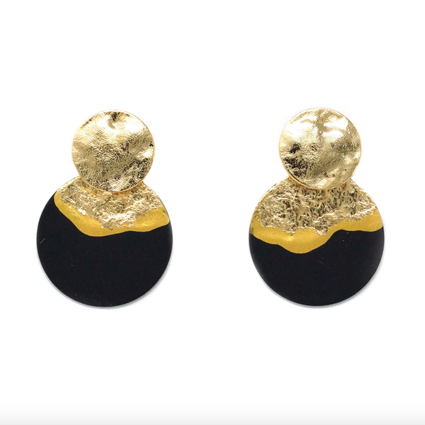 JEN Gold Disc Stud