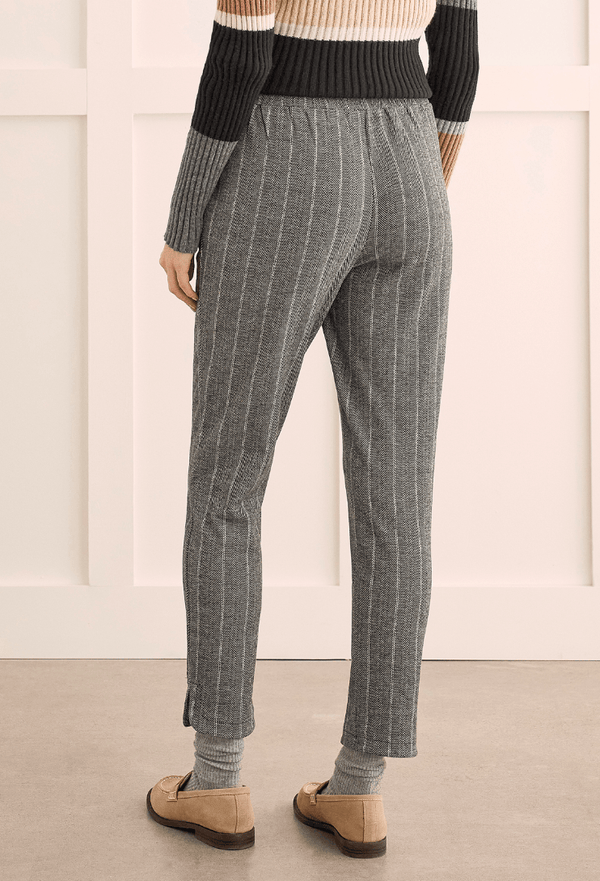 TRBL Grey Stripe Pant