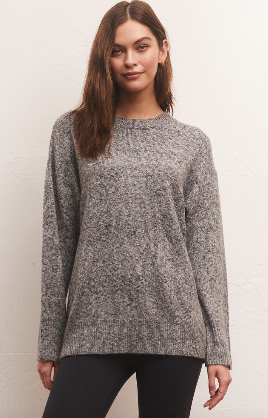 Zsup Simple Sweater-H.Grey
