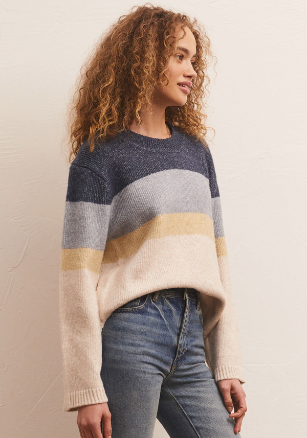 Zsup Bold Stripe Sweater