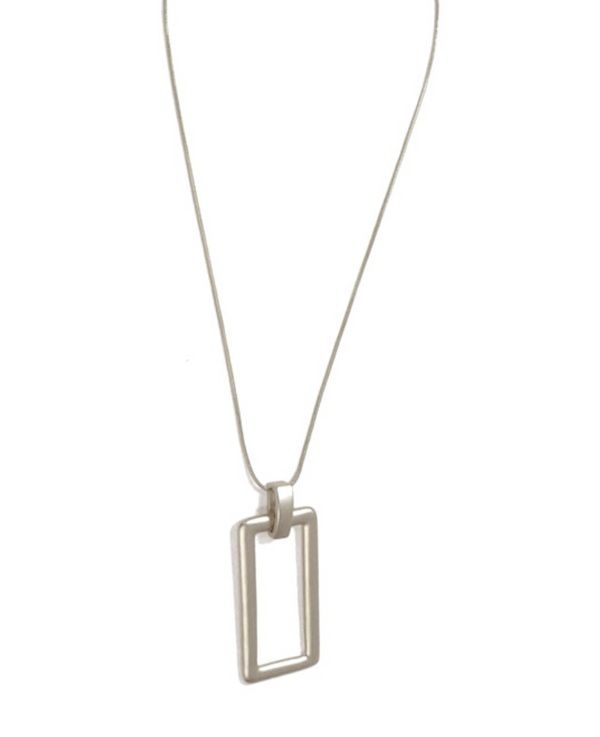 JS Rectangle Necklace