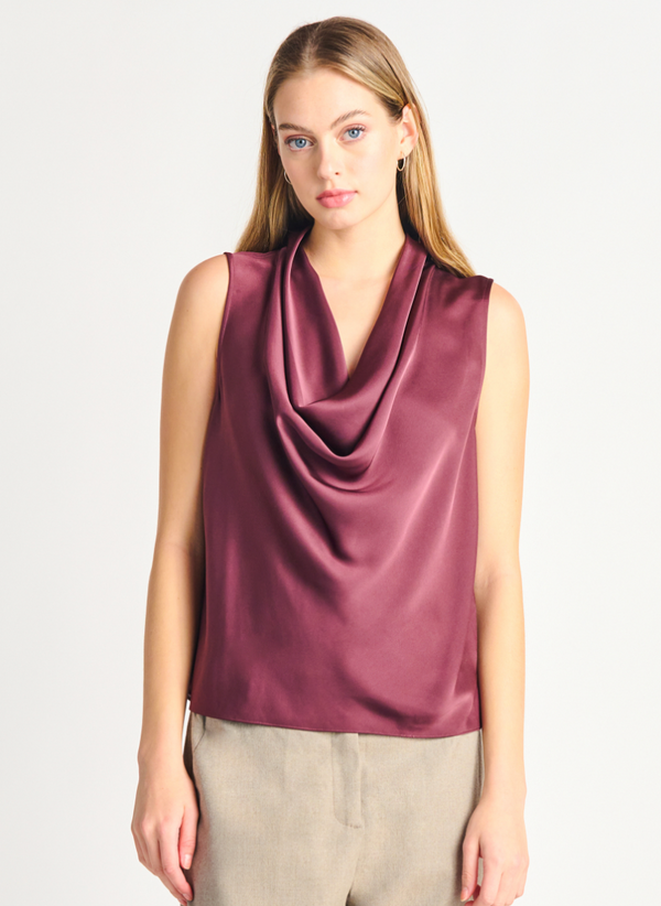 DBT Drape Front Blouse