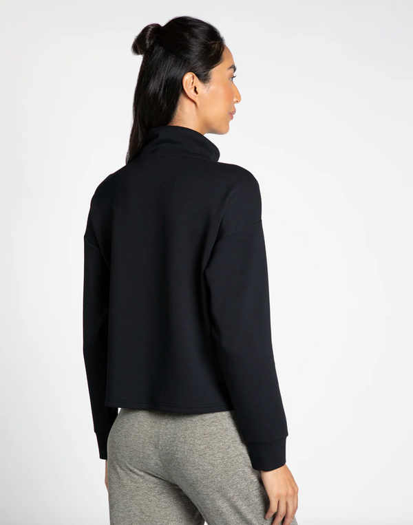 T&S Quarter Zip-Black