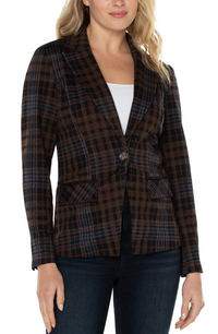 LVRP Tartan Plaid Blazer