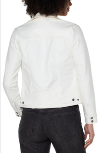 LVRP Moto Jacket - White Frost