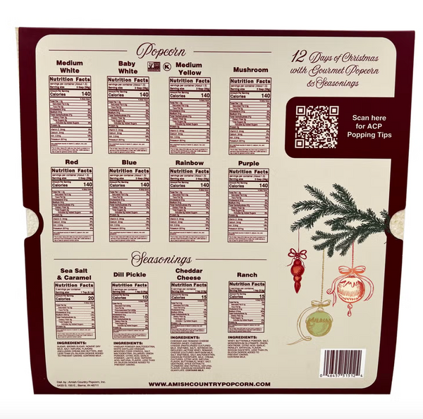Popcorn Advent Calendar