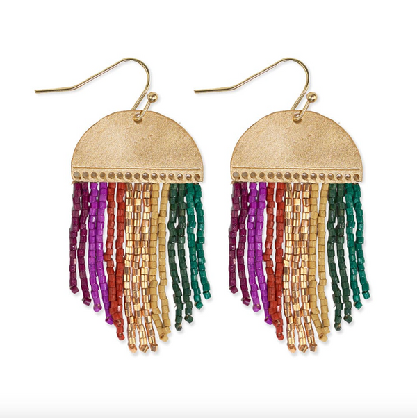 Ink Claudia Fringe Earring