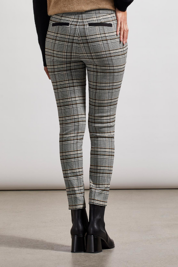 TRBL Pull-on Ankle Pant - Plaid