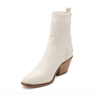 Corky's Crackling Boot-Ivory