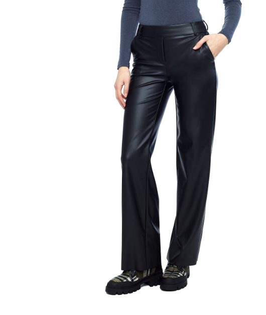 ILTM Vegan Straight Leg Pant-BLK
