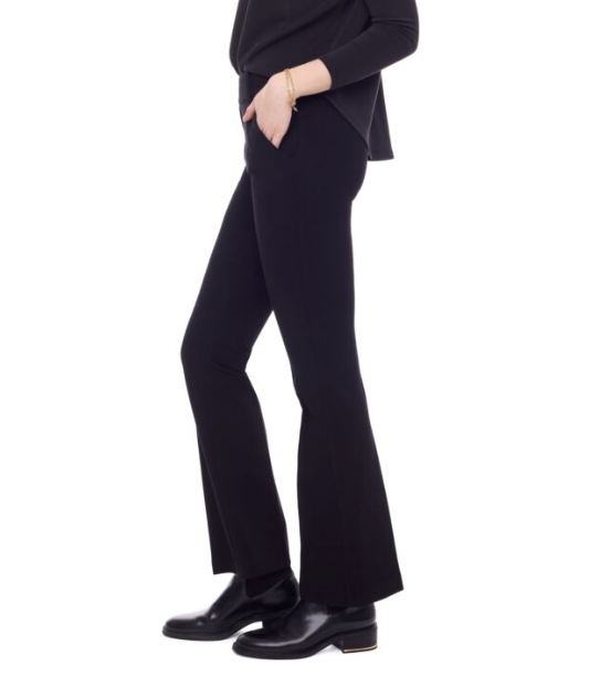 ILTM Ponte Boot Leg Pant-Blk