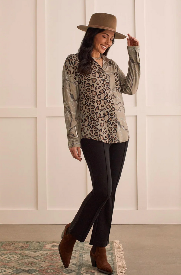 TRBL Pull-on Flare Ponte