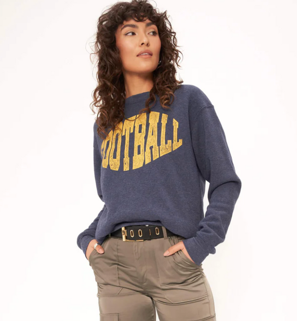PST Football Sweatshirt-Navy