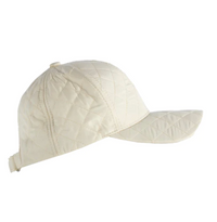 Shir Quilted Cap-Ivory
