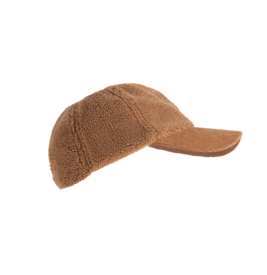 Shir Sherpa Cap-Tan