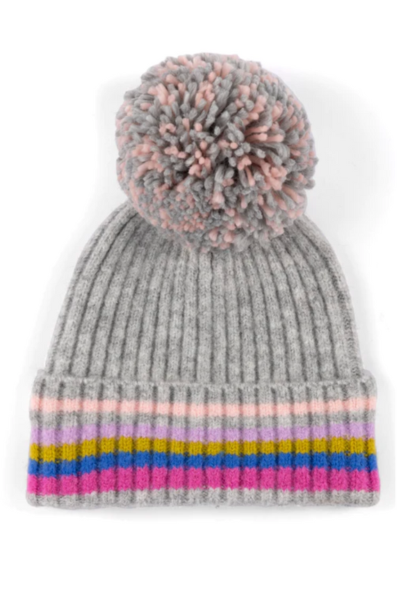 Shir Cuffed Pom Hat
