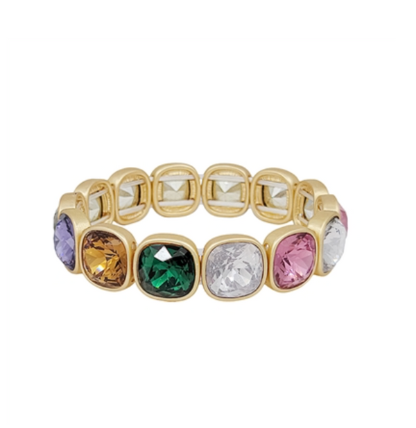 WH Square Crystal Bracelet