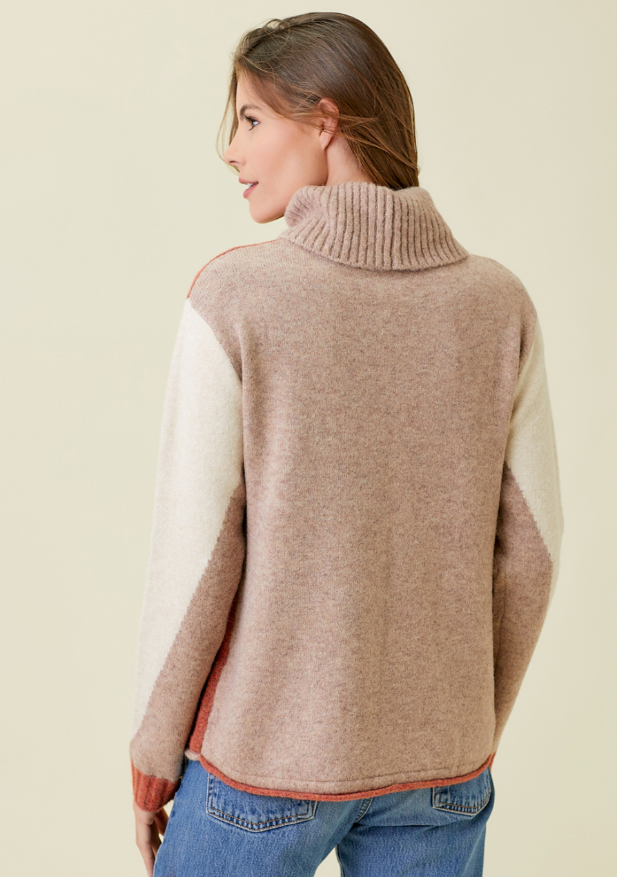 Myst Colorblock Sweater