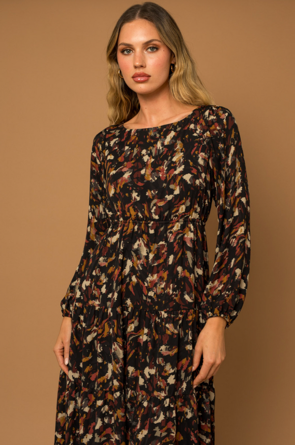 GIL Abstract Maxi Dress